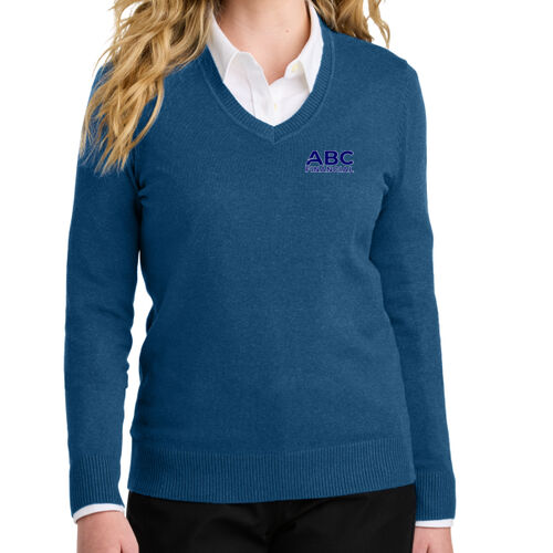 LC - Women's Easy Care V Neck Sweater Thumbnail