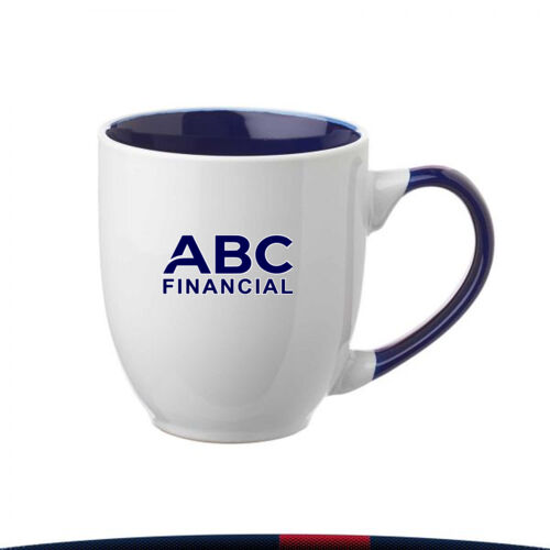 HC - 16 oz. Two-Tone Ceramic Mugs - white outside, color inside Thumbnail