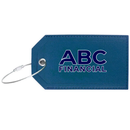 HC - Meal Lanyard Leather Luggage Tag Thumbnail