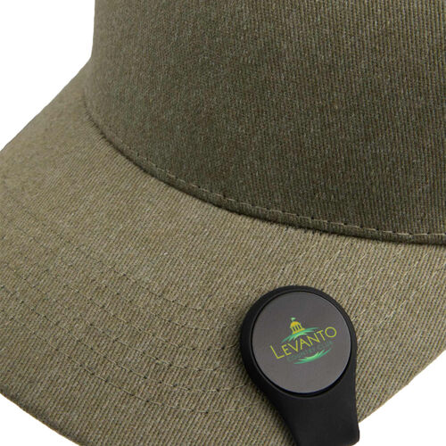 Golf - Silicone Hat Clip with Ball Marker Thumbnail
