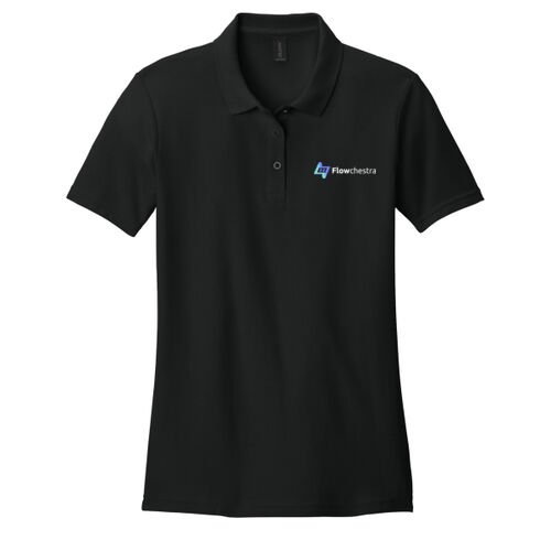 Flowchestra LC - Softstyle Women's Pique Polo Thumbnail